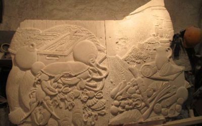 ​Salcombe sculptor donates plaque to Holy Trinity Church